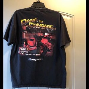 snap on tee shirt